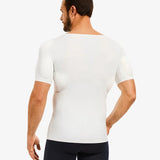 Men’s Muscle Fit Compression T-Shirt – Invisible Body Shaper & Slimming Undershirt