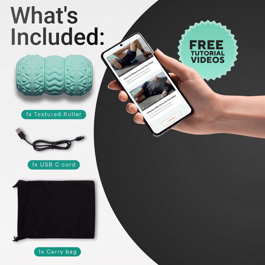 Portable Vibrating Massage Roller