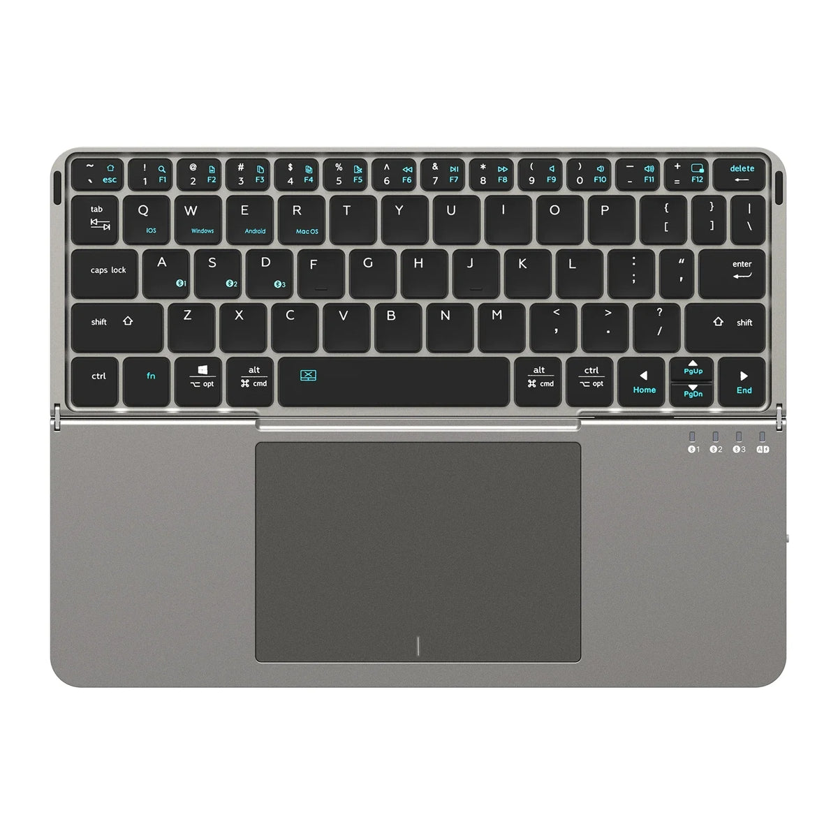 Touch Nova | Foldable Wireless Keyboard with Touchpad - Smart Mouse Co