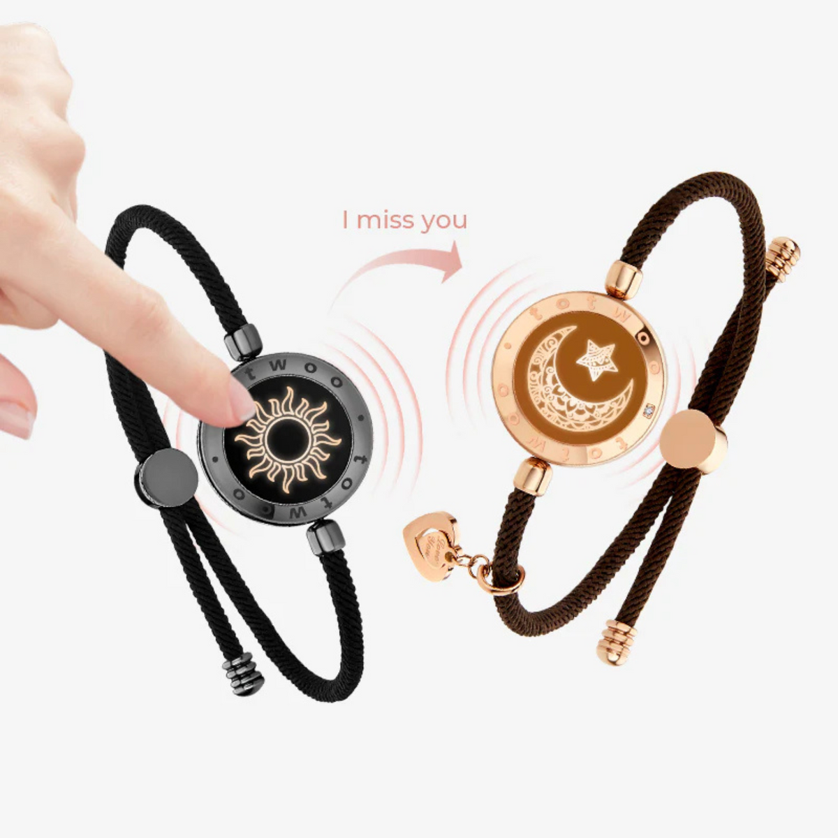 Long Distance Touch Bracelet for Couples – Feel Connected, No Matter the Distance