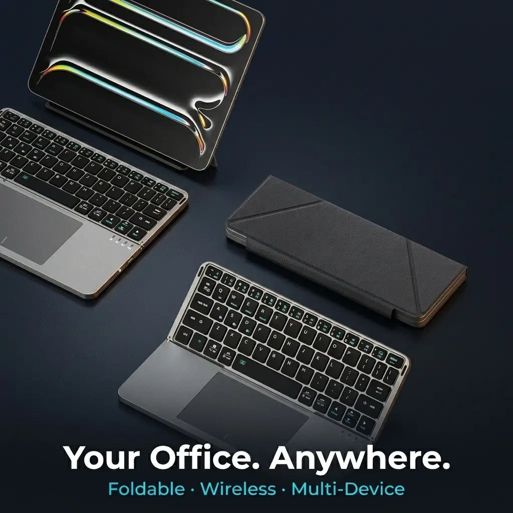 Touch Nova | Foldable Wireless Keyboard with Touchpad