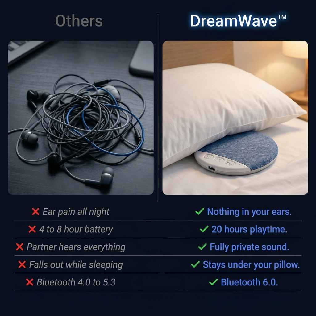 DreamWave™ Pillow Speaker