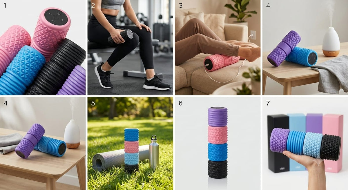 Portable Vibrating Massage Roller