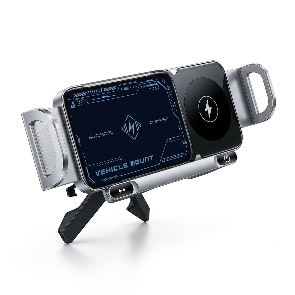 FoldDriva - 360° Rotating Wireless Car Mount